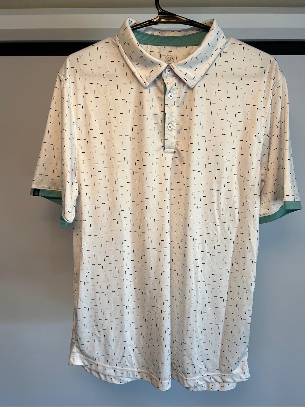 Men's Swannies golf tee shirt - Large